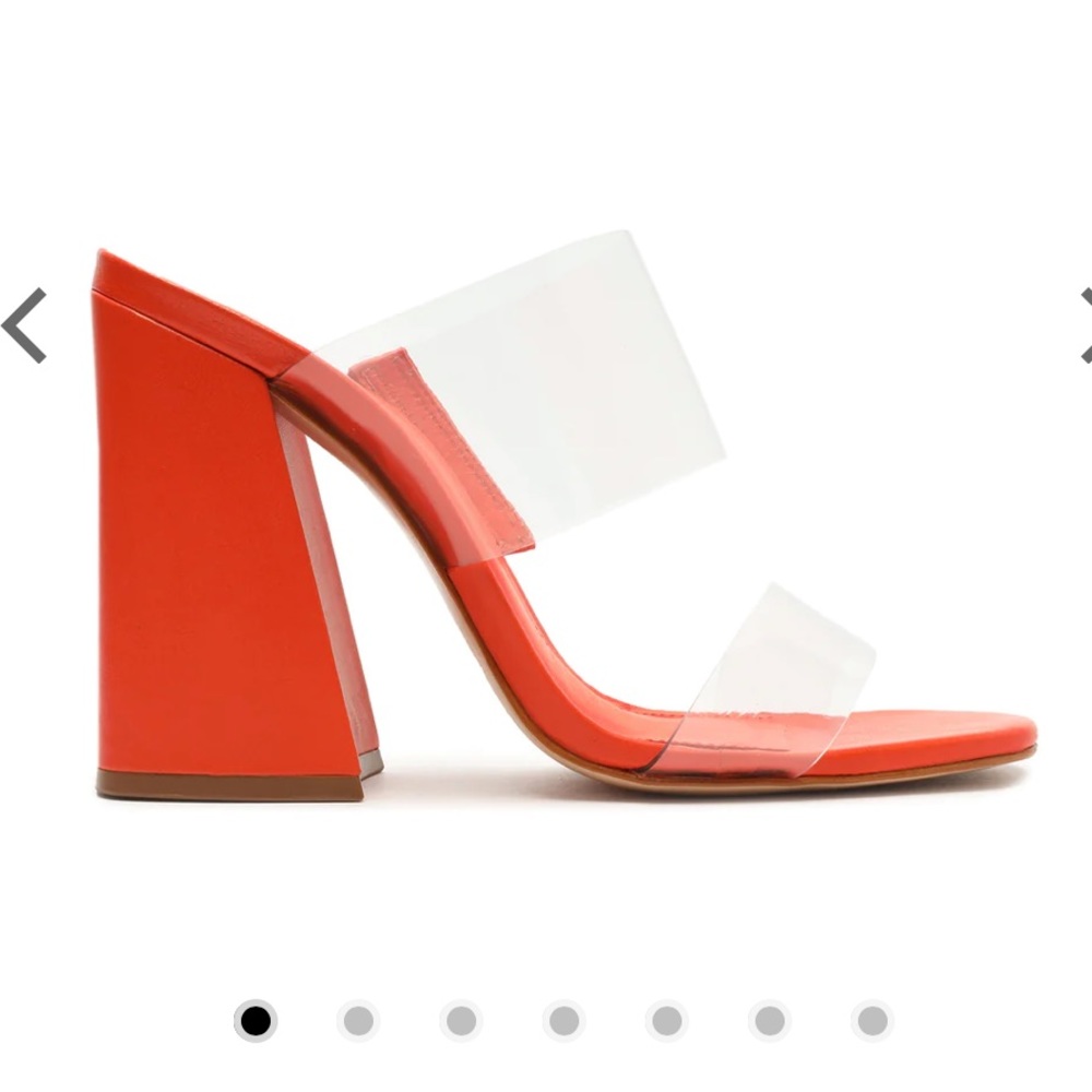 NWT Schutz Victorie High Block Sandal